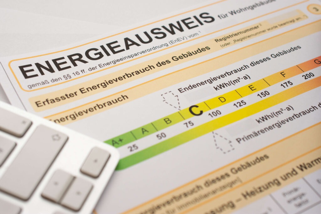 Energie Bedarfsausweis Verbrauchsausweis Gebäude